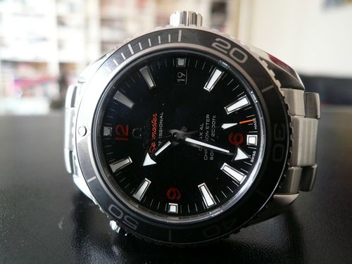 OMEGA SEAMASTER PLANET OCEAN 42 LUNETTE CERAMIQUE