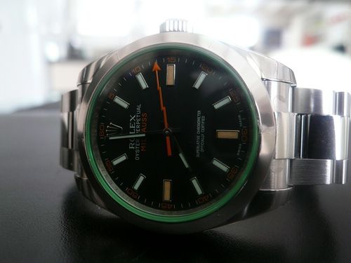 ROLEX MILGAUSS GLACE VERTE