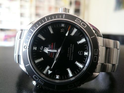 OMEGA SEAMASTER PLANET OCEAN 42 LUNETTE CERAMIQUE