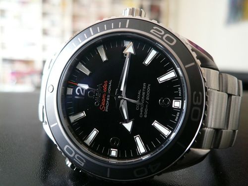 OMEGA SEAMASTER PLANET OCEAN 42 LUNETTE CERAMIQUE