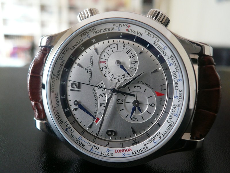 JAEGER LECOULTRE MASTER WORLD GEOGRAPHIC
 	 
