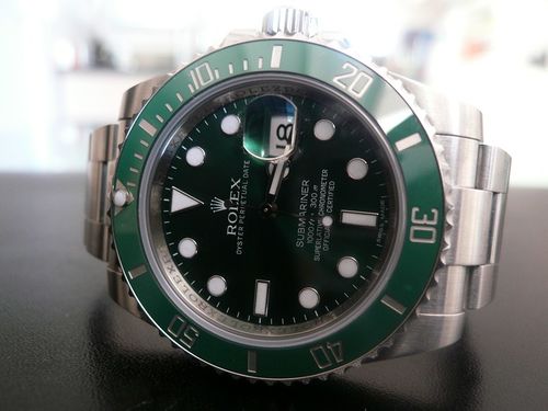 ROLEX SUBMARINER DATE CERAMIQUE LUNETTE VERTE