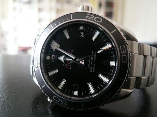 OMEGA SEAMASTER PLANET OCEAN 42 LUNETTE CERAMIQUE