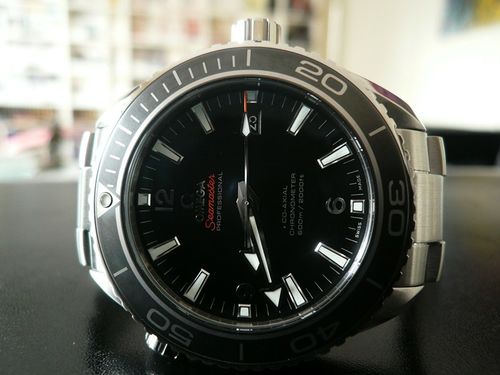 OMEGA SEAMASTER PLANET OCEAN 45,5 LUNETTE CERAMIQUE