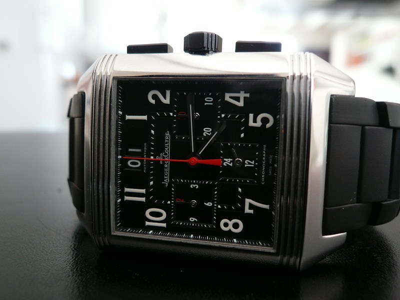 JAEGER LECOULTRE REVERSO SQUADRA CHRONOGRAPH GMT
 	 
