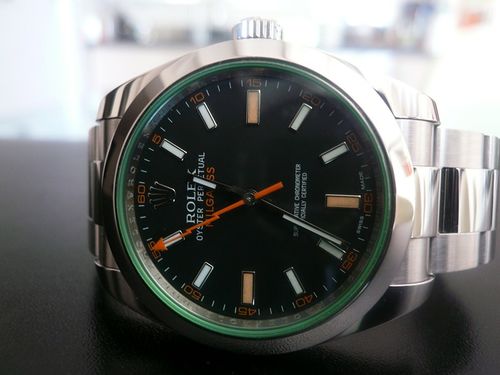 ROLEX MILGAUSS GLACE VERTE