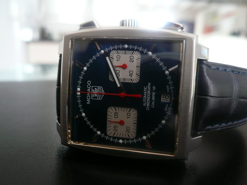 TAG HEUER MONACO CALIBRE 12
 	 
