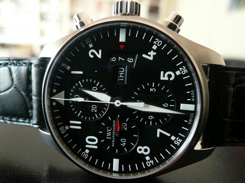 IWC MONTRE D'AVIATEUR CHRONOGRAPHE
 	 
