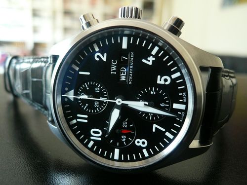 IWC MONTRE D'AVIATEUR CHRONO-AUTOMATIC