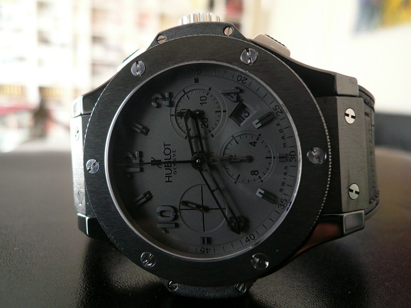 HUBLOT BIG BANG ALL BLACK
 	 

