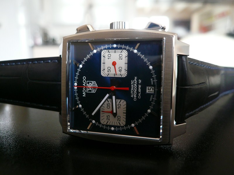 TAG HEUER MONACO CALIBRE 12
 	 
