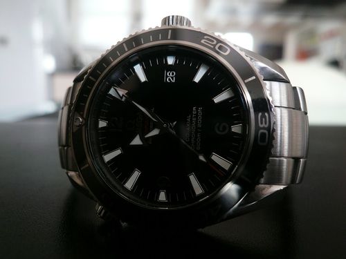 OMEGA SEAMASTER PLANET OCEAN LIQUIDMETAL