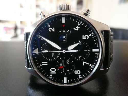 IWC MONTRE D'AVIATEUR CHRONOGRAPHE