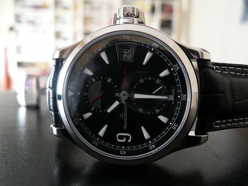 JAEGER LECOULTRE MASTER COMPRESSOR GMT
 	 
