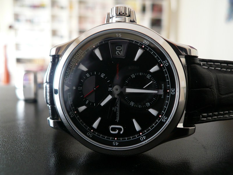 JAEGER LECOULTRE MASTER COMPRESSOR GMT
 	 
