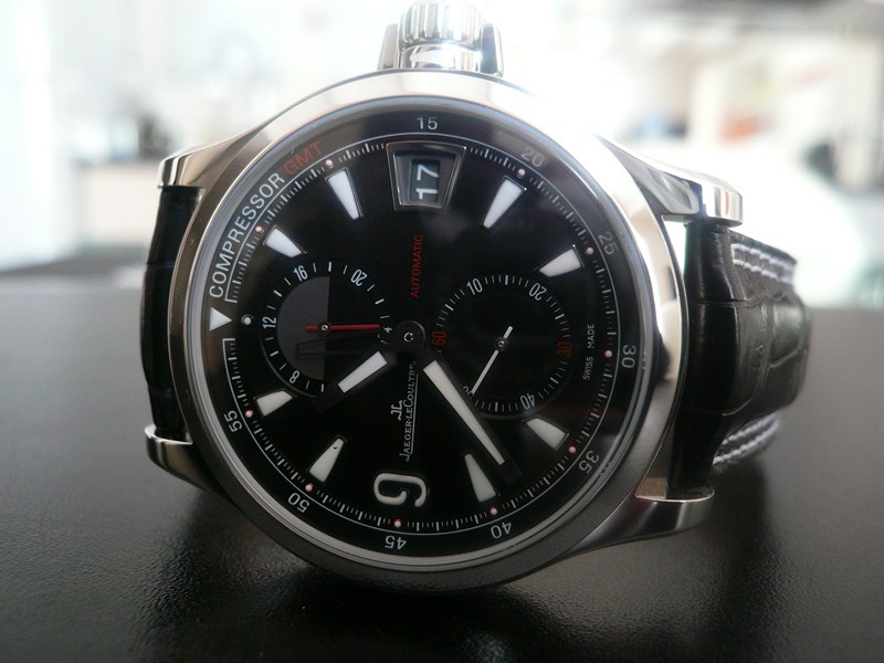 JAEGER LECOULTRE MASTER COMPRESSOR GMT
 	 
