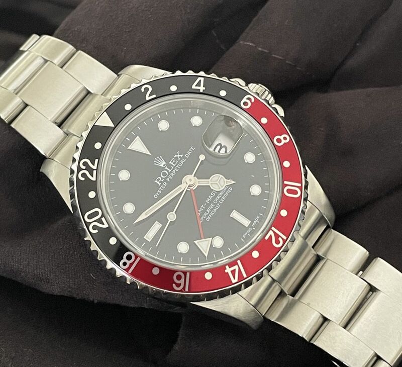 photo n°1 : ROLEX GMT-MASTER II COKE CAL. 3186 'COLUMBINE'