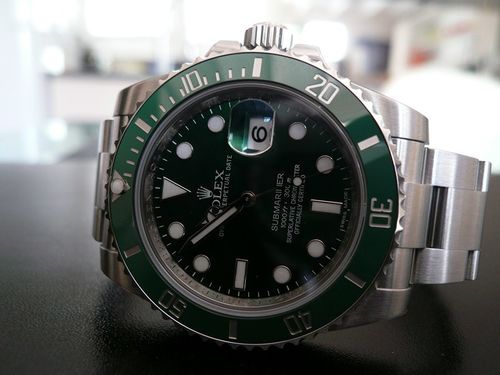 ROLEX SUBMARINER DATE CERAMIQUE LUNETTE VERTE
