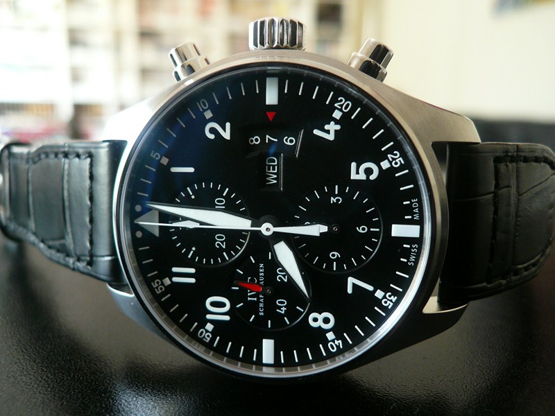 IWC MONTRE D'AVIATEUR CHRONOGRAPHE
 	 
