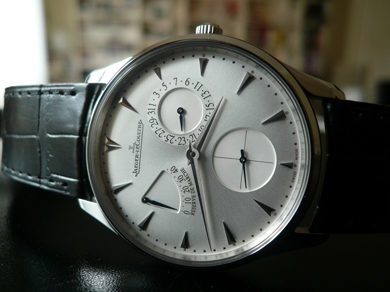 JAEGER LECOULTRE MASTER RESERVE DE MARCHE
 	 
