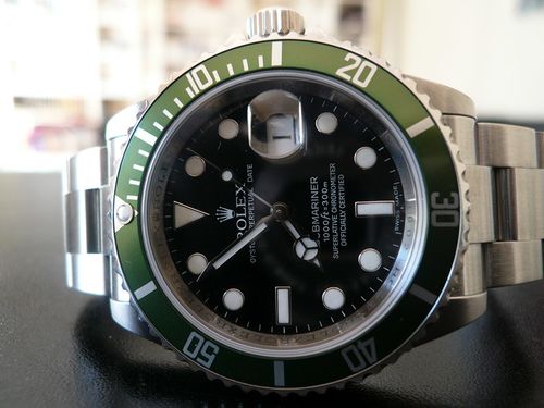 ROLEX SUBMARINER DATE LUNETTE VERTE