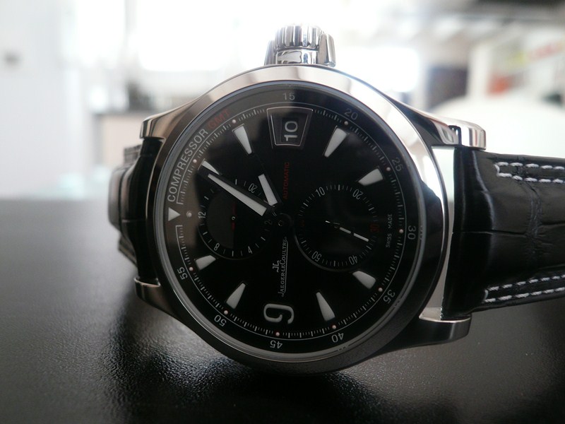 JAEGER LECOULTRE MASTER COMPRESSOR GMT
 	 
