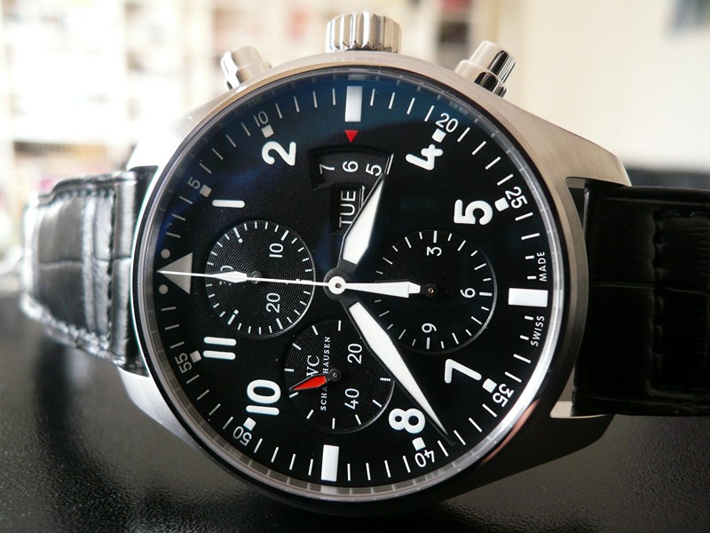 IWC MONTRE D'AVIATEUR CHRONOGRAPHE
 	 
