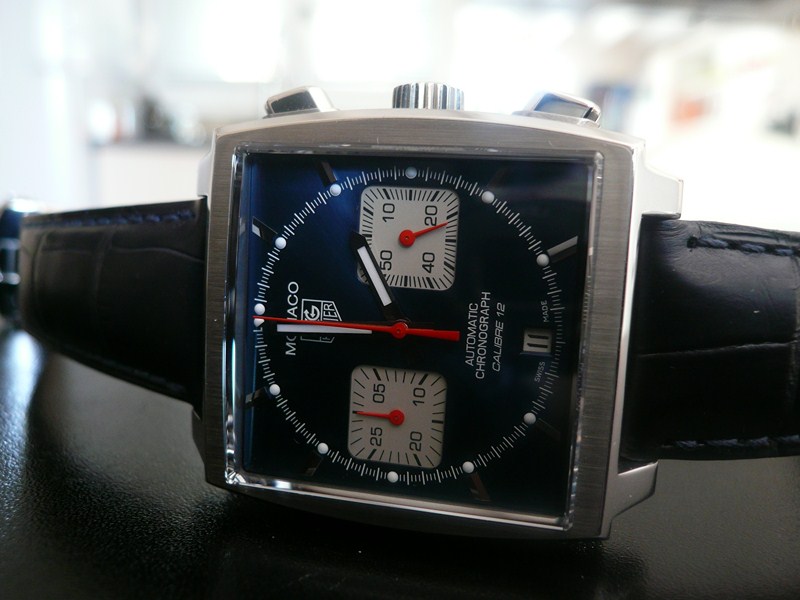 TAG HEUER MONACO CALIBRE 12
 	 
