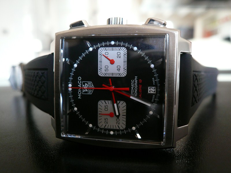 TAG HEUER MONACO CALIBRE 12
 	 
