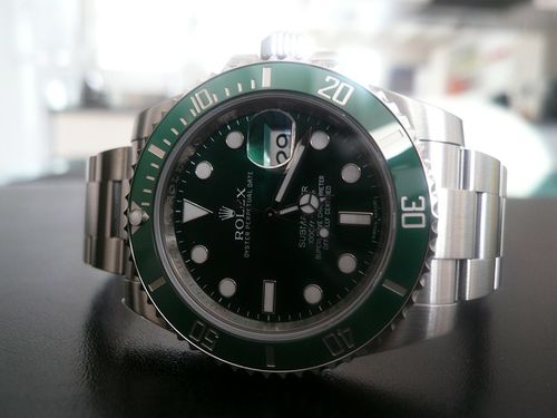 ROLEX SUBMARINER DATE LUNETTE VERTE CERAMIQUE