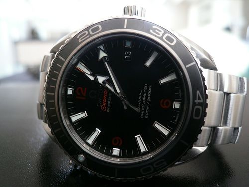 OMEGA SEAMASTER PLANET OCEAN 42 LUNETTE CERAMIQUE