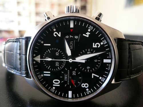 IWC MONTRE D'AVIATEUR CHRONOGRAPHE