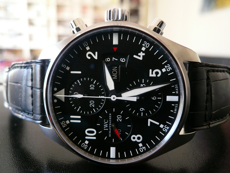 IWC MONTRE D'AVIATEUR CHRONOGRAPHE
 	 
