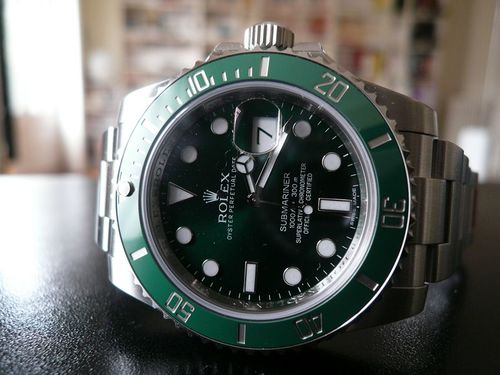 ROLEX SUBMARINER DATE CERAMIQUE LUNETTE VERTE