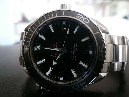 OMEGA SEAMASTER PLANET OCEAN 42 LUNETTE CERAMIQUE