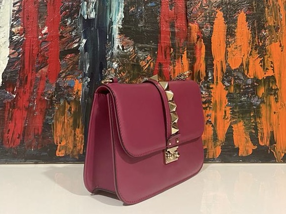 photo n°2 : VALENTINO SAC BANDOULIERE GLAM LOCK EN CUIR