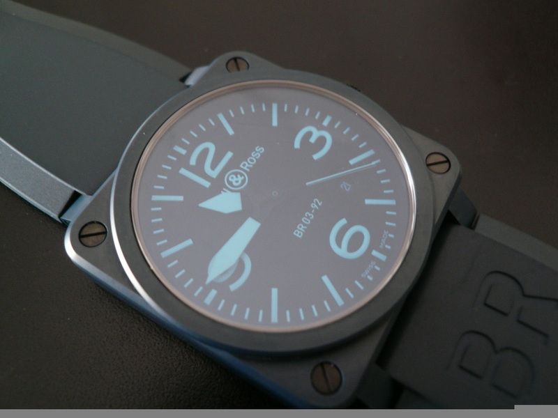 photo n°2 : BELL & ROSS BR03-92 BLUE CERAMIC