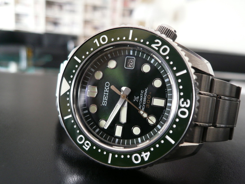 photo n°1 : SEIKO PROSPEX CADRAN VERT SERIE LIMITEE