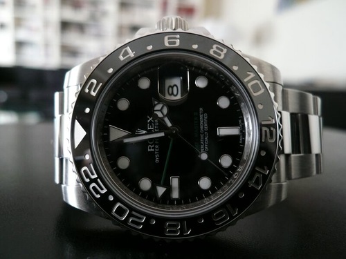 ROLEX GMT-MASTER II CERAMIQUE RECTANGULAR DIAL