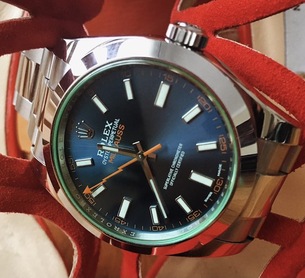 ROLEX MILGAUSS CADRAN Z BLUE