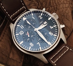IWC MONTRE D'AVIATEUR CHRONO