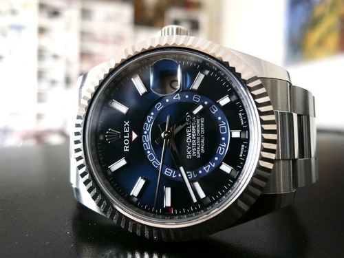ROLEX SKY-DWELLER BLUE DIAL