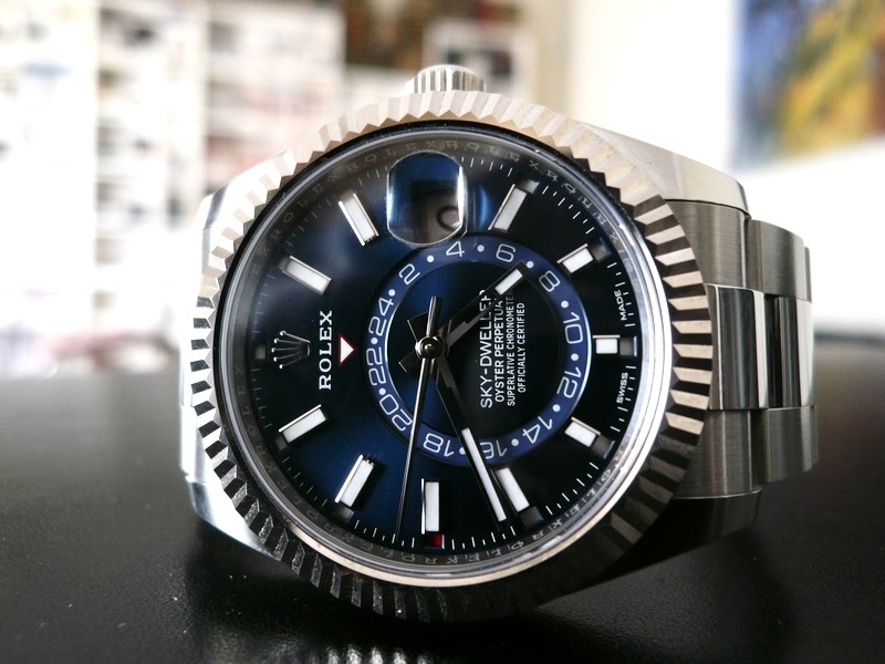 photo n°1 : ROLEX SKY-DWELLER BLUE DIAL