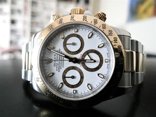 ROLEX DAYTONA OR ET ACIER