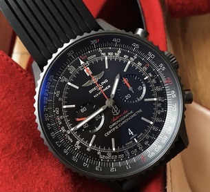 BREITLING NAVITIMER 01 46 BLACKSTEEL