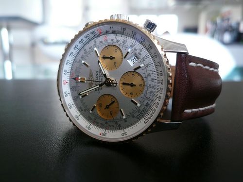 BREITLING NAVITIMER OR ET ACIER