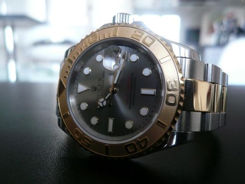 ROLEX YACHT MASTER OR ET ACIER