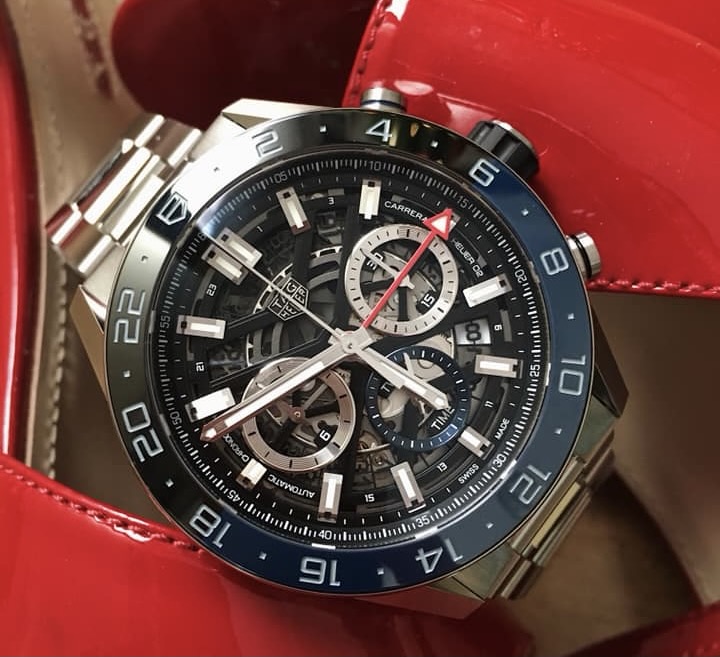 TAG HEUER CARRERA CALIBRE HEUER 02 T GMT