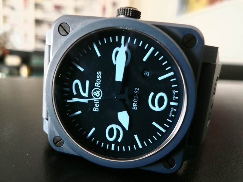 photo n°1 : BELL & ROSS BR03-92 BLUE CERAMIC