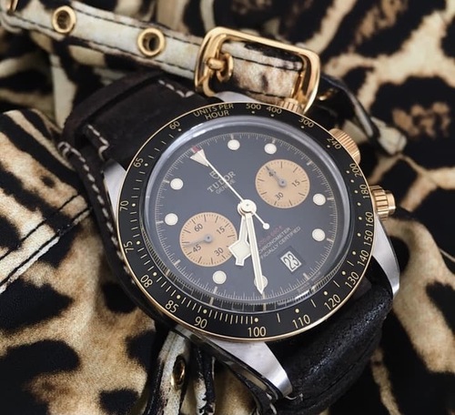 TUDOR BLACK BAY CHRONO S&G
